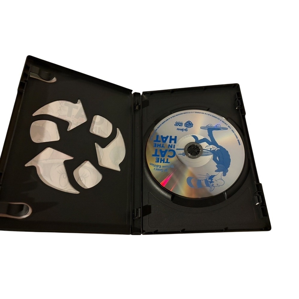 Dr Seuss The Cat in the Hat Deluxe Edition DVD Animated Kids Movie 3000041682 - Picture 3 of 3